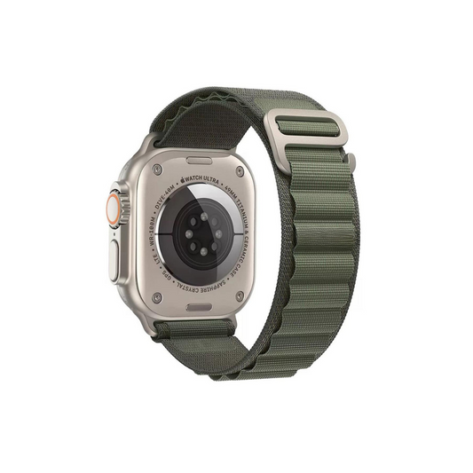 Apple Watch Uyumlu Alpine Loop Kordon Yeşil