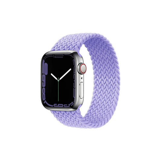 Apple Watch Uyumlu Örgü Loop Kordon Lavanta