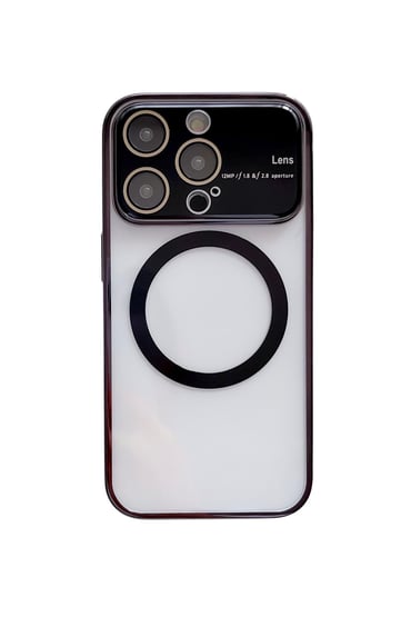 Apple iPhone Uyumlu Lens Korumalı Premium Magsafe Kılıf